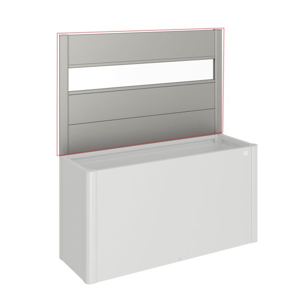 KOVINSKA VRTNA GREDA BIOHORT 4X152X91 CM PANELI Z AKRILNIM STEKLOM 1.5M