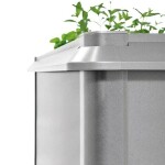 KOVINSKA VRTNA GREDA BIOHORT 61X110X4.2 CM ZAŠČITA PRED POLŽI 1X0.5 – predstavitvena slika