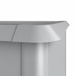 KOVINSKA VRTNA GREDA BIOHORT 61X110X4.2 CM ZAŠČITA PRED POLŽI 1X0.5 – predstavitvena slika