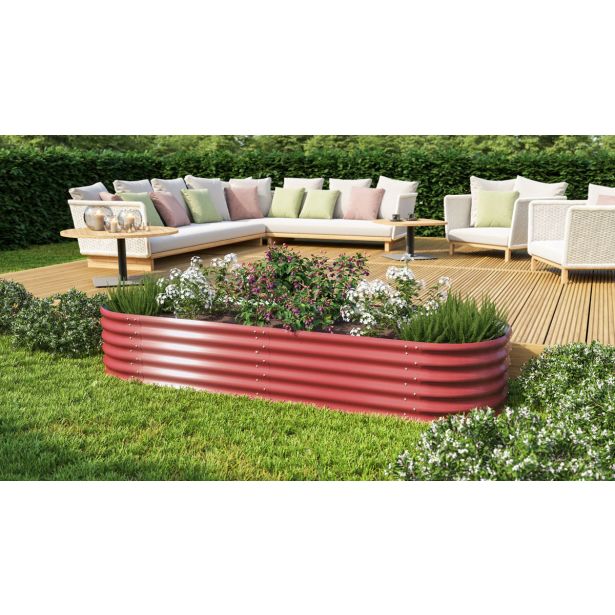 KOVINSKA VRTNA GREDA VITAVIA RAZTEGNJEN PODALJŠEK 401 RUBIN KOVINSKA VRTNA GREDA VITAVIA RAZTEGNJEN PODALJŠEK 401 RUBIN