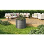 KOVINSKA VRTNA GREDA VITAVIA VITA OKROGLA 630, GRANIT