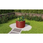 KOVINSKA VRTNA GREDA VITAVIA VITA OKROGLA 630, RUBIN – predstavitvena slika