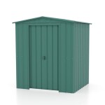 KOVINSKA VRTNA HIŠKA GLOBEL DREAM 65 ZELENA Š172 X G144 X V193.5 CM