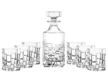 KOZAREC ZA ŽGANJE RCR CRISTALLERIA 7 DELNI SET ETNA WHISKY