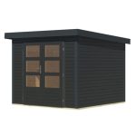 LESENA VRTNA HIŠKA KARIBU JUPITER 3.5 C 242X242X211 ANTRACIT