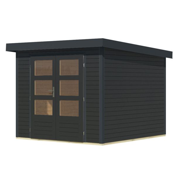 LESENA VRTNA HIŠKA KARIBU JUPITER 3.5 C 242X242X211 ANTRACIT LESENA VRTNA HIŠKA KARIBU JUPITER 3.5 C 242X242X211 ANTRACIT