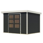 LESENA VRTNA HIŠKA KARIBU JUPITER 4 C 302X217X211 BELA