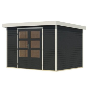 LESENA VRTNA HIŠKA KARIBU JUPITER 4 C 302X217X211 BELA