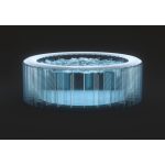 MASAŽNI BAZEN INTEX GREYSTONE DELUXE SQUARE ZA 6 OSEB – predstavitvena slika