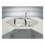 NERJAVNO POMIVALNO KORITO ALVEUS LINE 40, SATIN 985X500 MM – predstavitvena slika