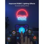 PAMETNI LED TRAK GOVEE NEON ROPE 2-4M ČRN – predstavitvena slika