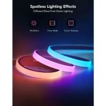 PAMETNI LED TRAK GOVEE RGBIC LED NEON ZA MIZO 3M – predstavitvena slika