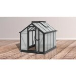 POLIKARBONATNI RASTLINJAK VITAVIA MINI MERLIN HKP4MM ČRN – predstavitvena slika