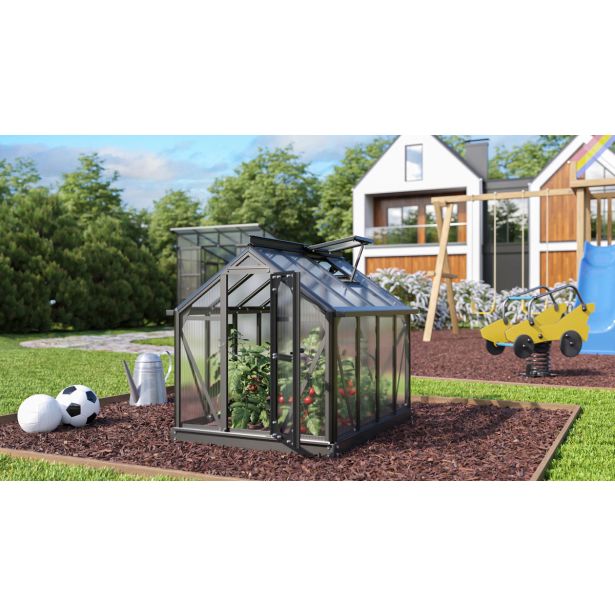 POLIKARBONATNI RASTLINJAK VITAVIA MINI MERLIN HKP4MM ČRN