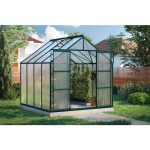 POLIKARBONATNI RASTLINJAK VITAVIA URAN 6700 HKP 6 MM SMARAGDNA 246X257X258 – predstavitvena slika