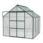 POLIKARBONATNI RASTLINJAK VITAVIA URAN 6700 HKP 6 MM SMARAGDNA 246X257X258 – predstavitvena slika