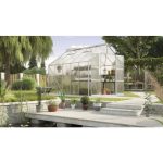 POLIKARBONATNI RASTLINJAK VITAVIA URAN 8300 HKP 6 MM ALUMINIJ 246X257X321