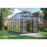 POLIKARBONATNI RASTLINJAK VITAVIA URAN 9900 HKP 4 MM ČRNA 246X257X383 – predstavitvena slika