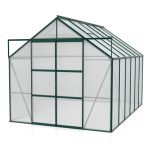 POLIKARBONATNI RASTLINJAK VITAVIA URAN 9900 HKP 6 MM SMARAGDNA 246X257X383 – predstavitvena slika