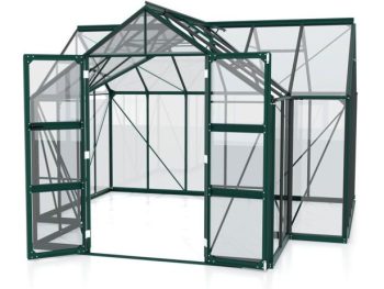 STEKLEN RASTLINJAK VITAVIA CLARUS ESG3MM SMARAGDNA 276X383X383