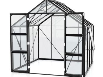 STEKLEN RASTLINJAK VITAVIA OLYMP 6700 ESG 3 MM ČRNA 254X258X254