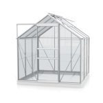 STEKLEN RASTLINJAK VITAVIA PLANET 3800 ESG 3MM, 1,95X1,95M ALU -RASTLINJAK+ OKVIR ZA TEMELJ
