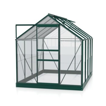 STEKLEN RASTLINJAK VITAVIA PLANET 5000 ESG 3MM, 1,95X2,57M SMARAGDNA - RASTLINJAK+ OKVIR ZA TEMELJ=SET