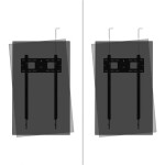 STENSKI NOSILEC ZA ZASLON NEOMOUNTS FIKSNI 50-98" 100 KG, WL30-750BL18P ZA POKONČNO – predstavitvena slika