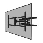 STENSKI NOSILEC ZA ZASLON NEOMOUNTS GIBLJIVI 43-75" 45KG, WL40-550BL18