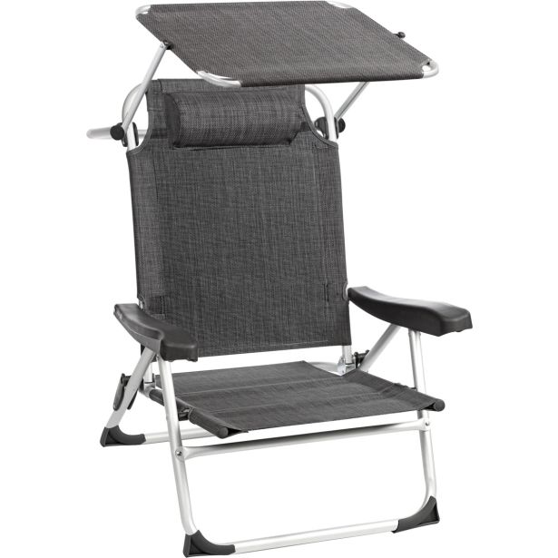 STOL ZA KAMPIRANJE BRUNNER MAKAI PLAŽNI SIV