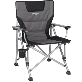 STOL ZA KAMPIRANJE BRUNNER RAPTOR JACKOFALL ČRNO-SIV