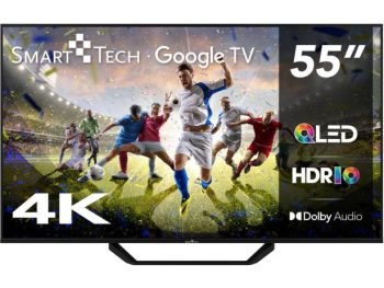TELEVIZOR SMARTTECH 55' QLED 4K GOOGLE TV 5.0