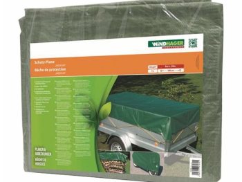 ZAŠČITNA PONJAVA WINDHAGER 8 X 10 M ZELENA, 100G/M2