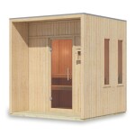 ZUNANJA SAVNA KARIBU ARCADIA GRELEC 9 KW BIO ZUNANJE UPRAVLJANJE – predstavitvena slika