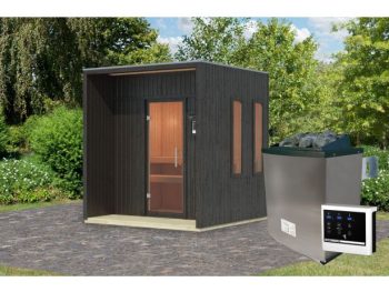 ZUNANJA SAVNA KARIBU ARCADIA GRELEC 9 KW ZUNANJE UPRAVLJANJE