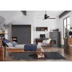 Garderobna omara FERGO je primerna za vsako spalnico. Njene moderne linije in brezčasen dizajn, vas bodo navdušli. Ima trojna vrata in dva predala. Vsebuje 6