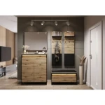 Klop KVIN je praktičen in funkcionalen kos pohištva za vaš hodnik, sobo ali predprostor. Klop KVIN ne le, da je odlična za shranjevanje čevljev in