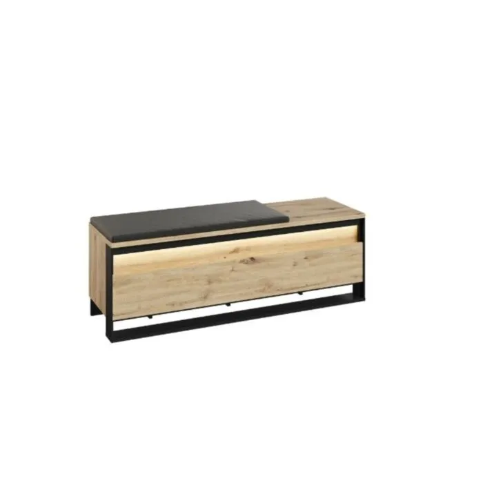 Klop KVIN 135 je praktičen in funkcionalen kos pohištva za vaš hodnik, sobo ali predprostor. Klop KVIN 135 ne le, da je odlična za shranjevanje čevljev in