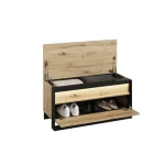 Klop KVIN je praktičen in funkcionalen kos pohištva za vaš hodnik, sobo ali predprostor. Klop KVIN ne le, da je odlična za shranjevanje čevljev in