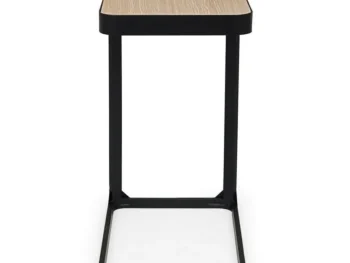 Klubska miza EVERITT 50X30 je narejena iz furnira in ima jekleni okvir. Dimenzije: širina: 50cm globina: 30cm višina: 55cm