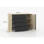 Kompletna spalnica LANZAROTE - slika 11