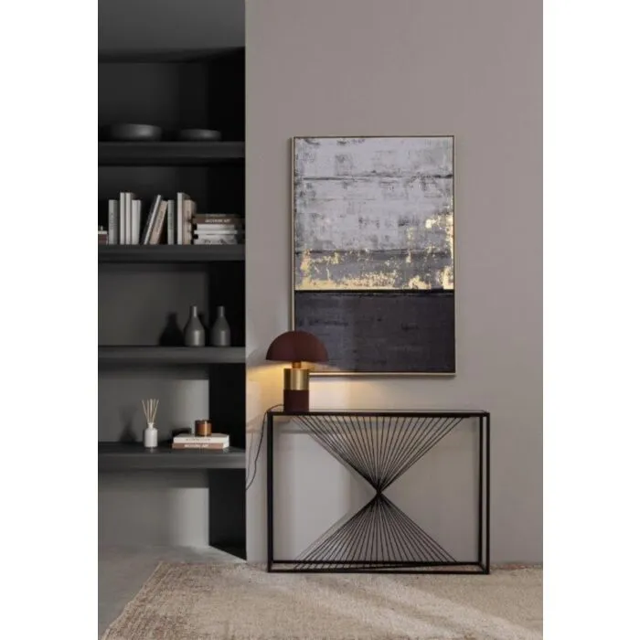 Konzola ESPIRAL 107X30 Konzola ESPIRAL 107X30 je eleganten kos pohištva, ki popestri vaš prostor. Njen poseben dizajn vas bo navdušil, saj prinese vašemu prostoru eleganco in