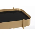 Konzola RASHIDA ORO 120x43 je eleganten kos pohištva, ki popestri vaš prostor. Njen poseben dizajn vas bo navdušil, saj prinese vašemu prostoru eleganco in