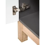 Kopalniški blok ALI 2 60 je odlične kvalitete, narejen iz kakovostnih materialov. Vsebuje umivalnik, omarico pod umivalnikom, omarico z ogledalom, veliko