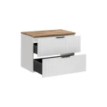 Kopalniški blok PIJA je narejen v beli barvi, kar mu poudari čist in sodoben izgled. Je funkcionalen in estetsko privlačen set, ki ponuja veliko