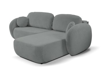 Kotna sedežna garnitura OLIONA 2 je popolna kombinacija udobja ter sodobnega stila. Mehek, a trpežen oblazinjen material nudi popolno udobje. Prednost