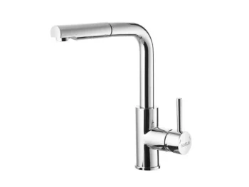 Kuhinjska armatura SP je iz kroma. Armatura je izvlečna. Dimenzije so 29,7 x 20,6