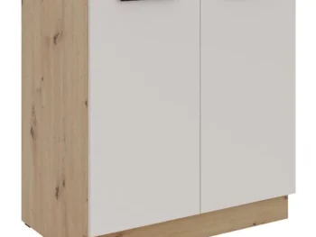 Kuhinjo SOLA je možno naročiti v kompletu (Kuhinjski bloki SOLA) ali pa po posameznih elementih po vaši izbiri. Omara za pomivalno korito SOLA 80D je