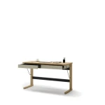 Pisalna miza OLIVIJA, je ključ do udobnega in učinkovitega dela. Izdelana je iz kakovostne laminirane plošče debeline 32 mm. Ima dva predala za