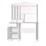 Polica LINA je odličen dodatek h pisani mizi LINA. Polica LINA je podaljšek s funkcionalnimi policami in prostorom za spravljanje stvari. Podaljšek ima dva